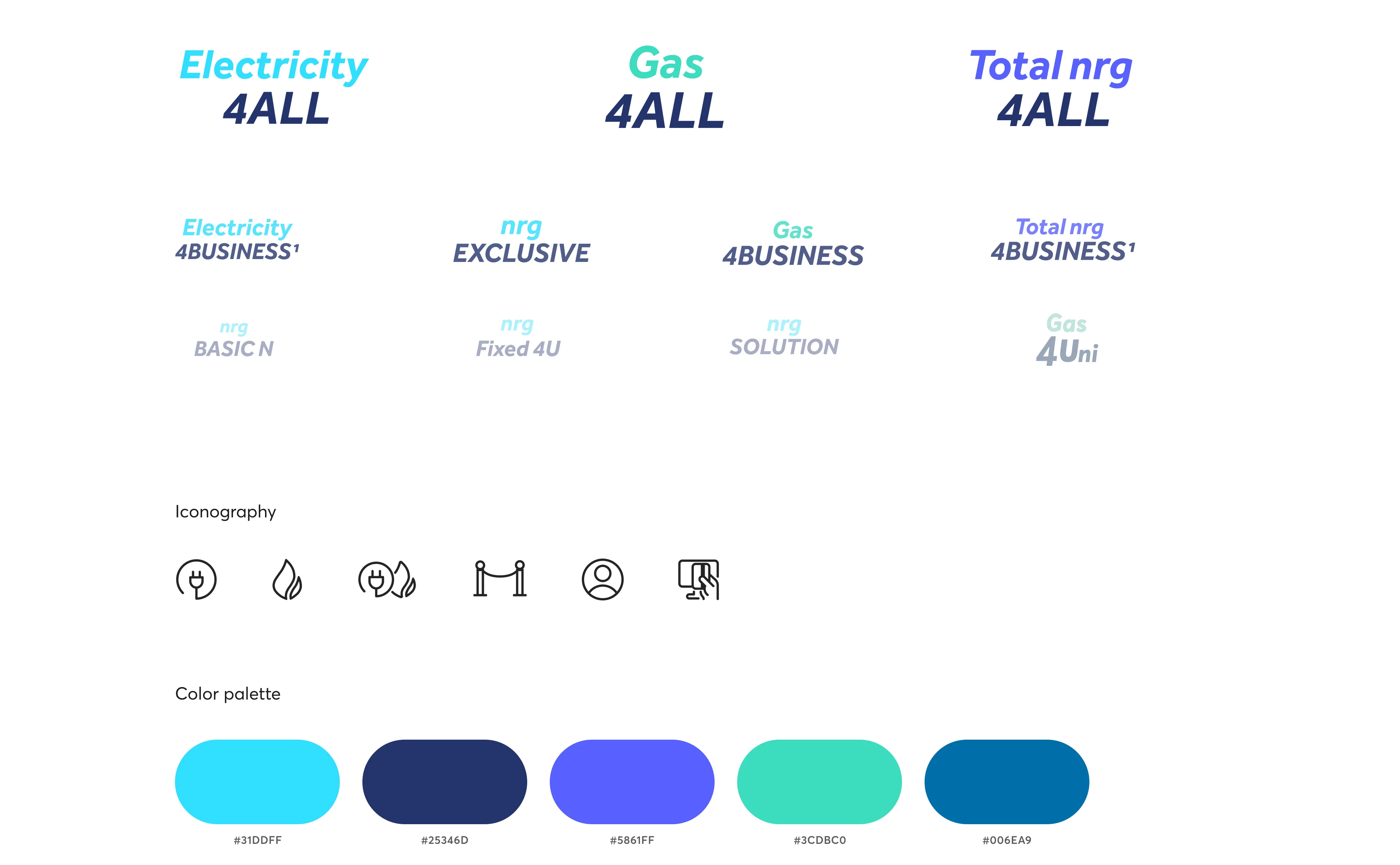Logos - Iconography - Color Palette