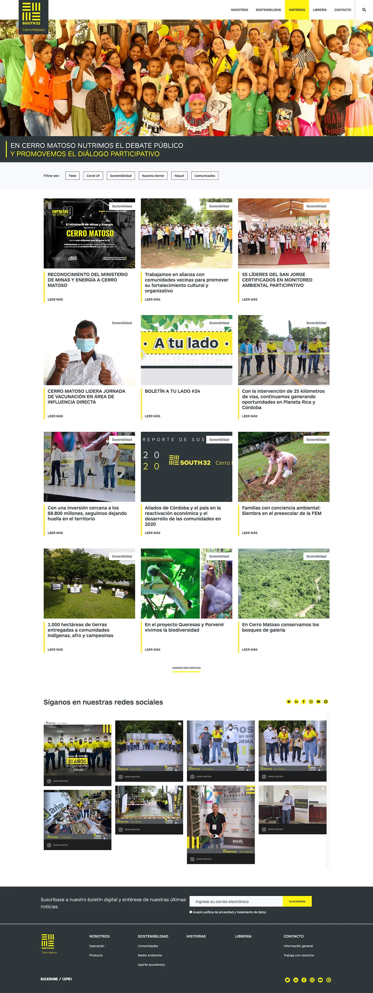 Page front