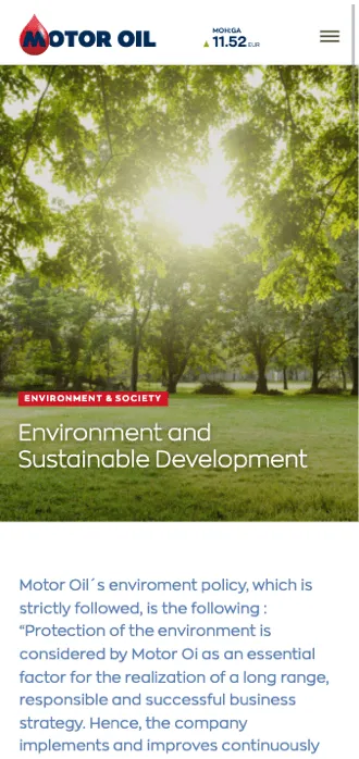 Environment & Society - Mobile