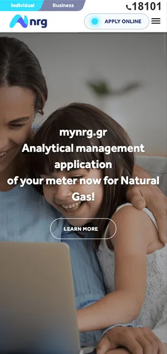 Homepage - Mobile