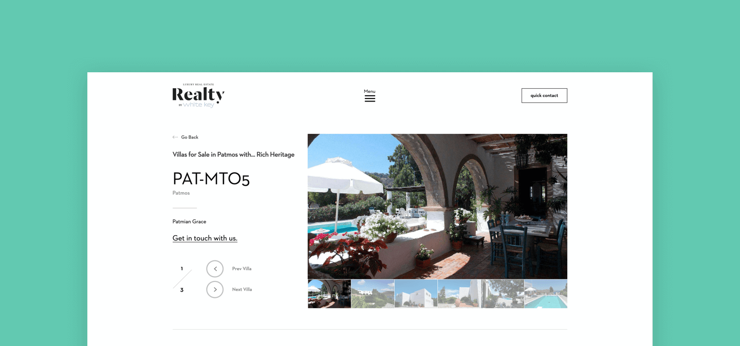 White Key Realty Website - Image